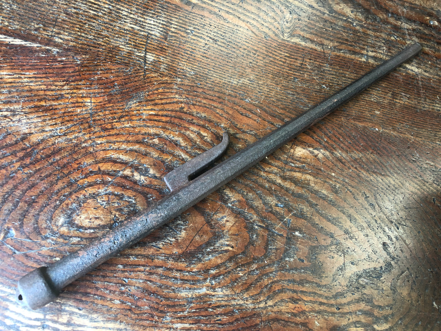 Y3092 JITTE Iron Jutte Kabutowari catching tool Japanese traditional weapon