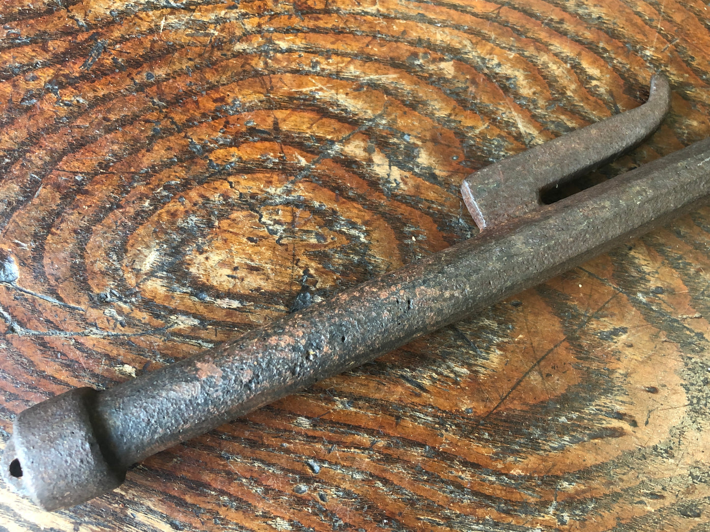 Y3092 JITTE Iron Jutte Kabutowari catching tool Japanese traditional weapon