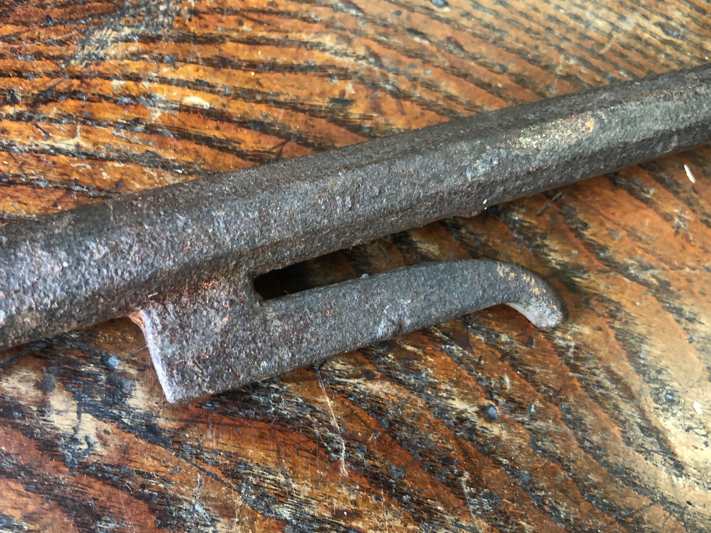 Y3092 JITTE Iron Jutte Kabutowari catching tool Japanese traditional weapon