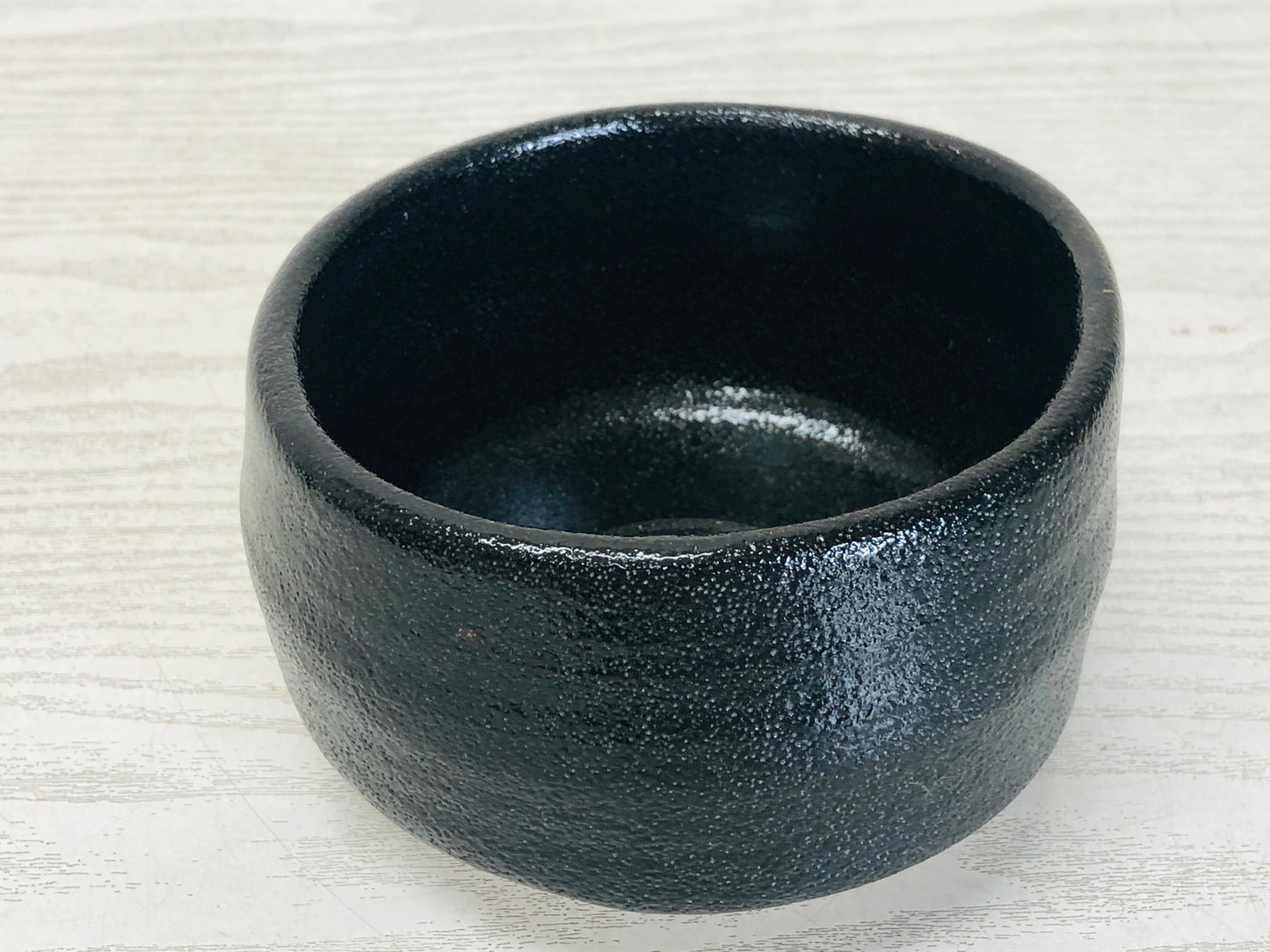 Y3313 CHAWAN Seto-ware yuzukuro signed box Japan tea ceremony bowl antique