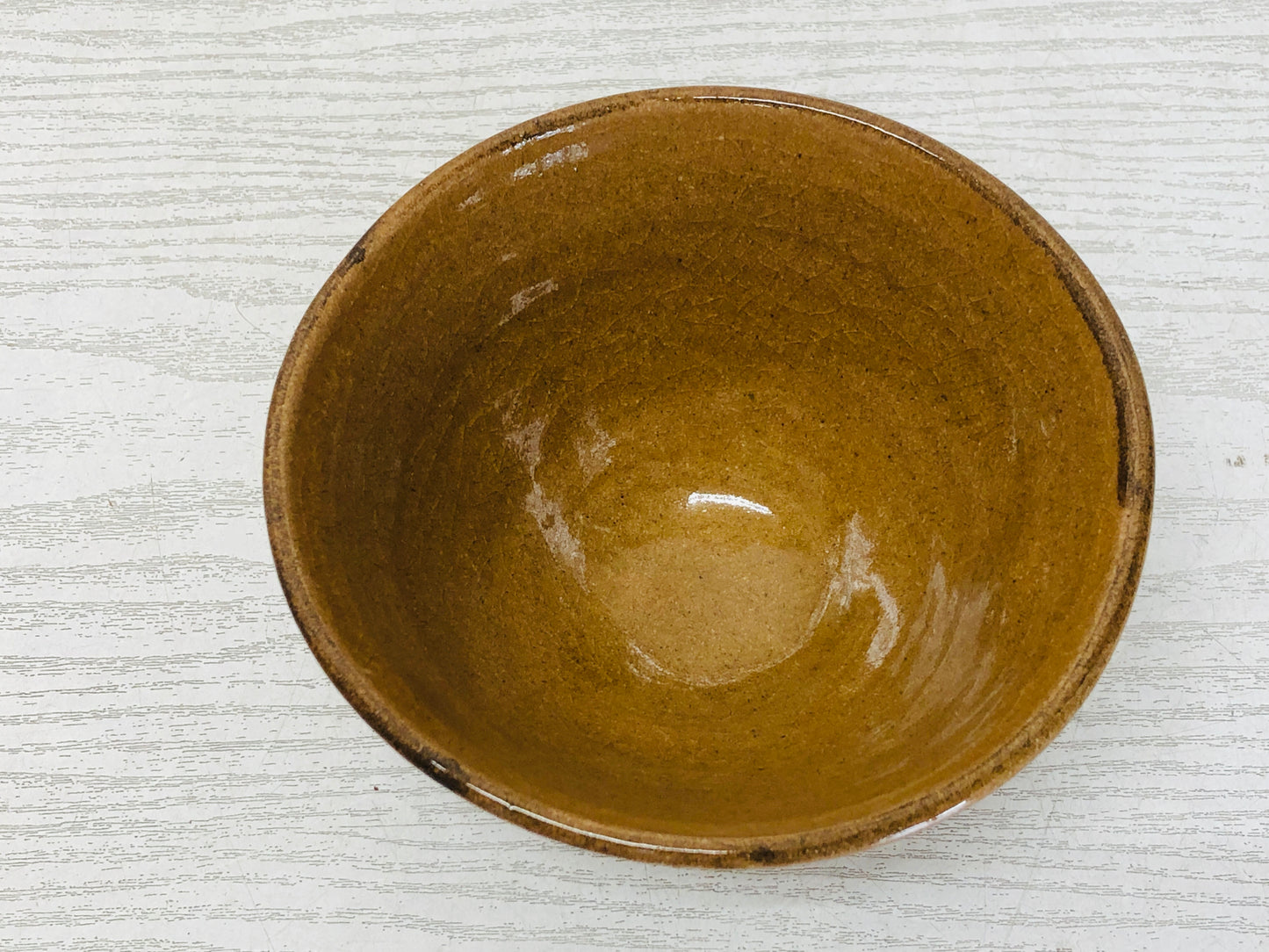 Y3314 CHAWAN Karatsu-ware picture signed box Japan tea ceremony bowl antique