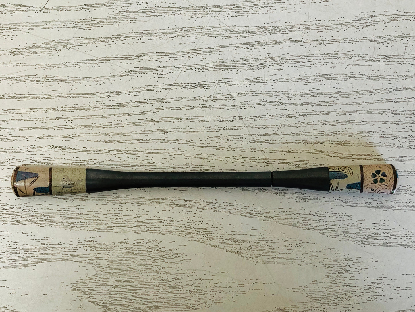 Y3429 KOUGAI Comb Hairpin Bird signed hair dressing tool Japan kimono accessory