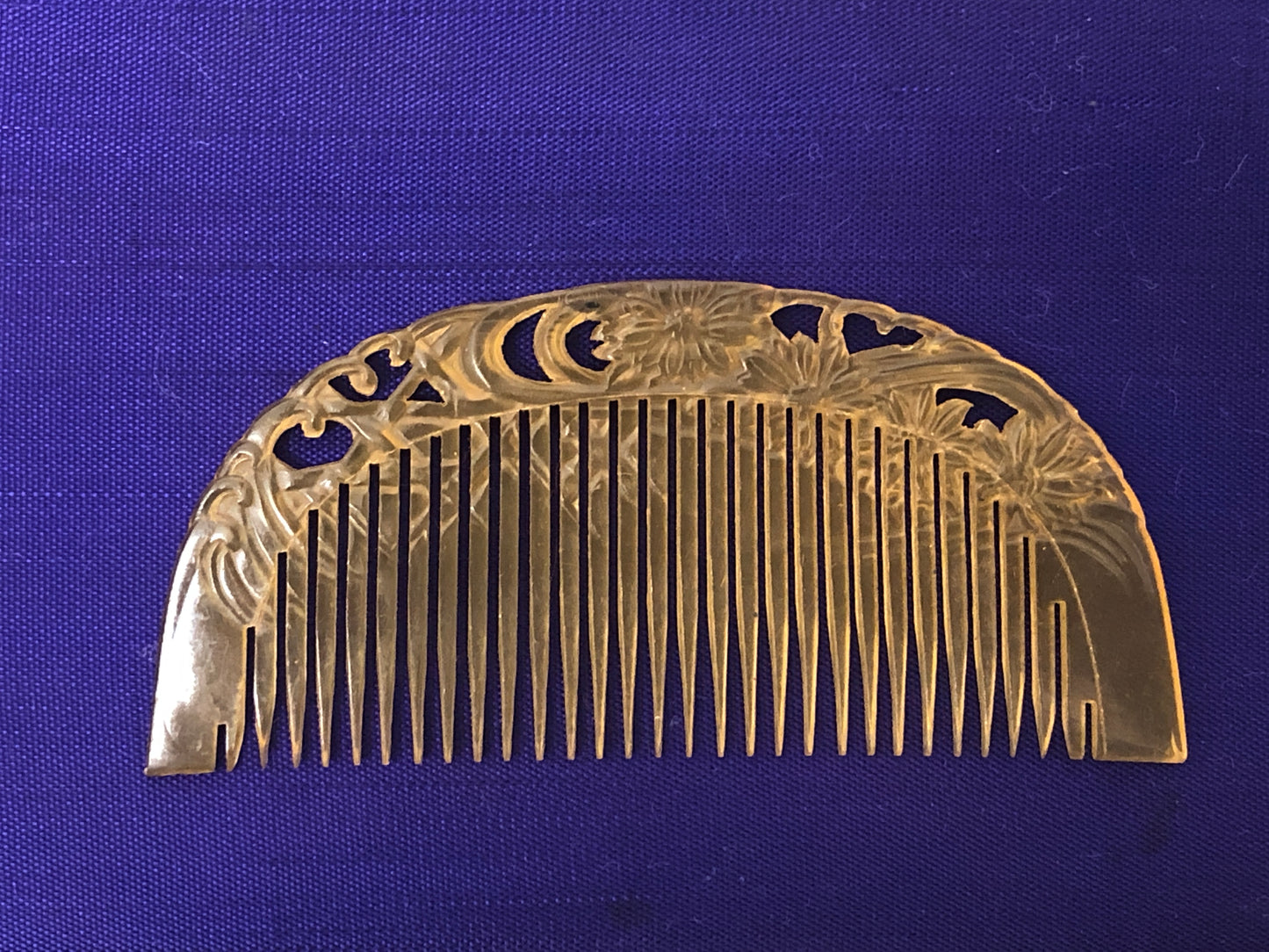 Y3436 KOUGAI openwork Comb hair dressing tools grooming Japan kimono accessory