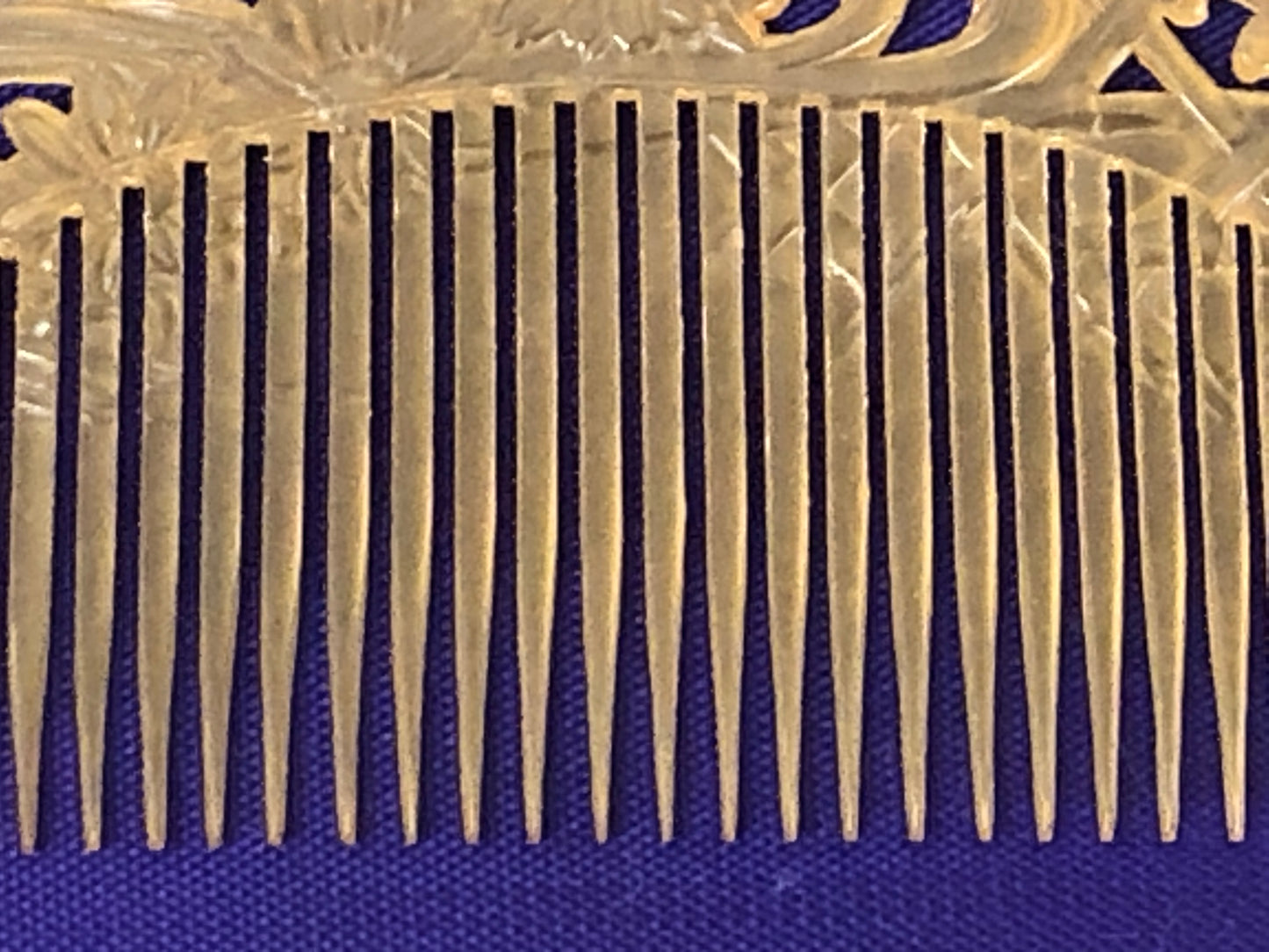 Y3436 KOUGAI openwork Comb hair dressing tools grooming Japan kimono accessory
