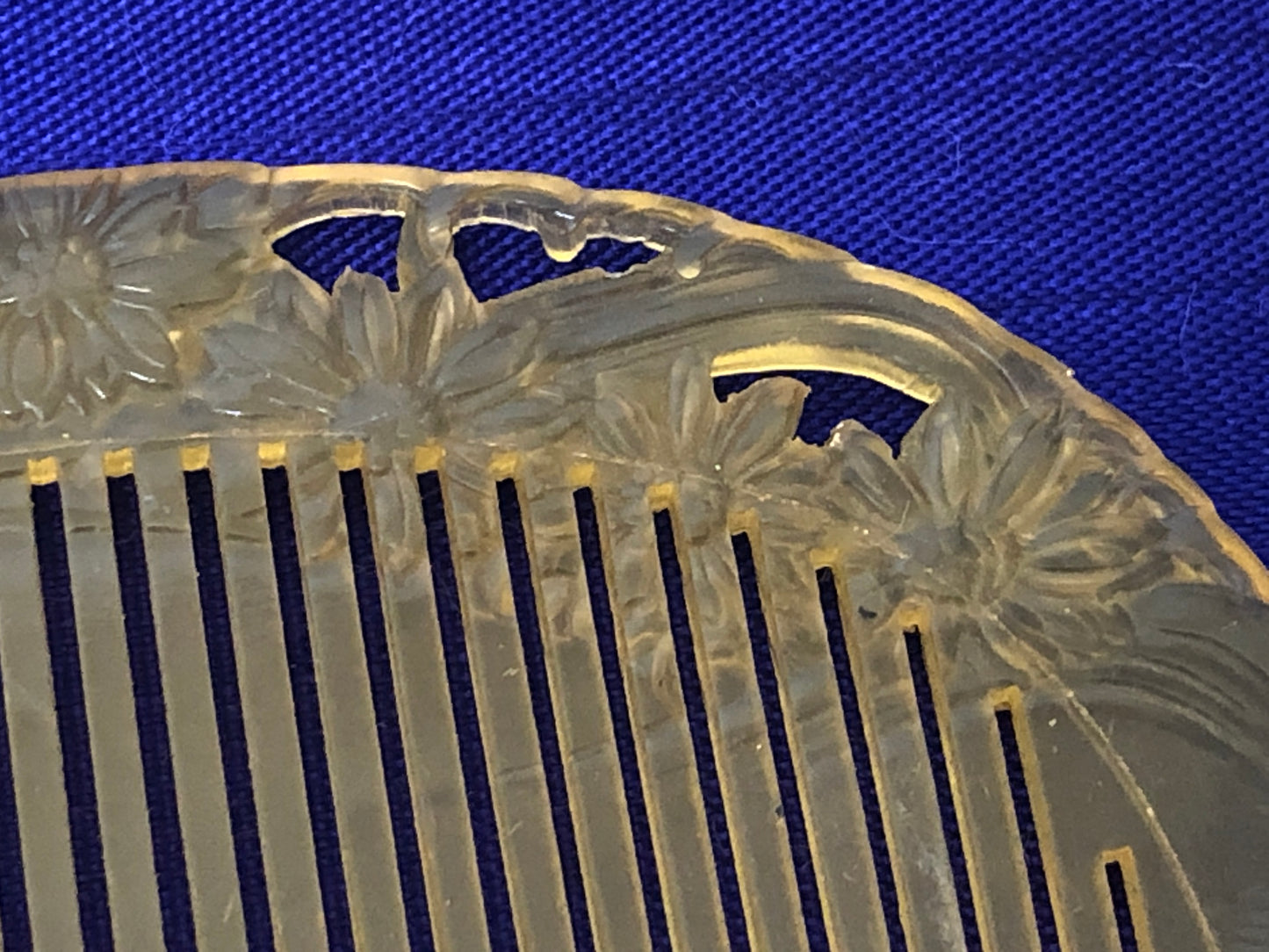 Y3436 KOUGAI openwork Comb hair dressing tools grooming Japan kimono accessory