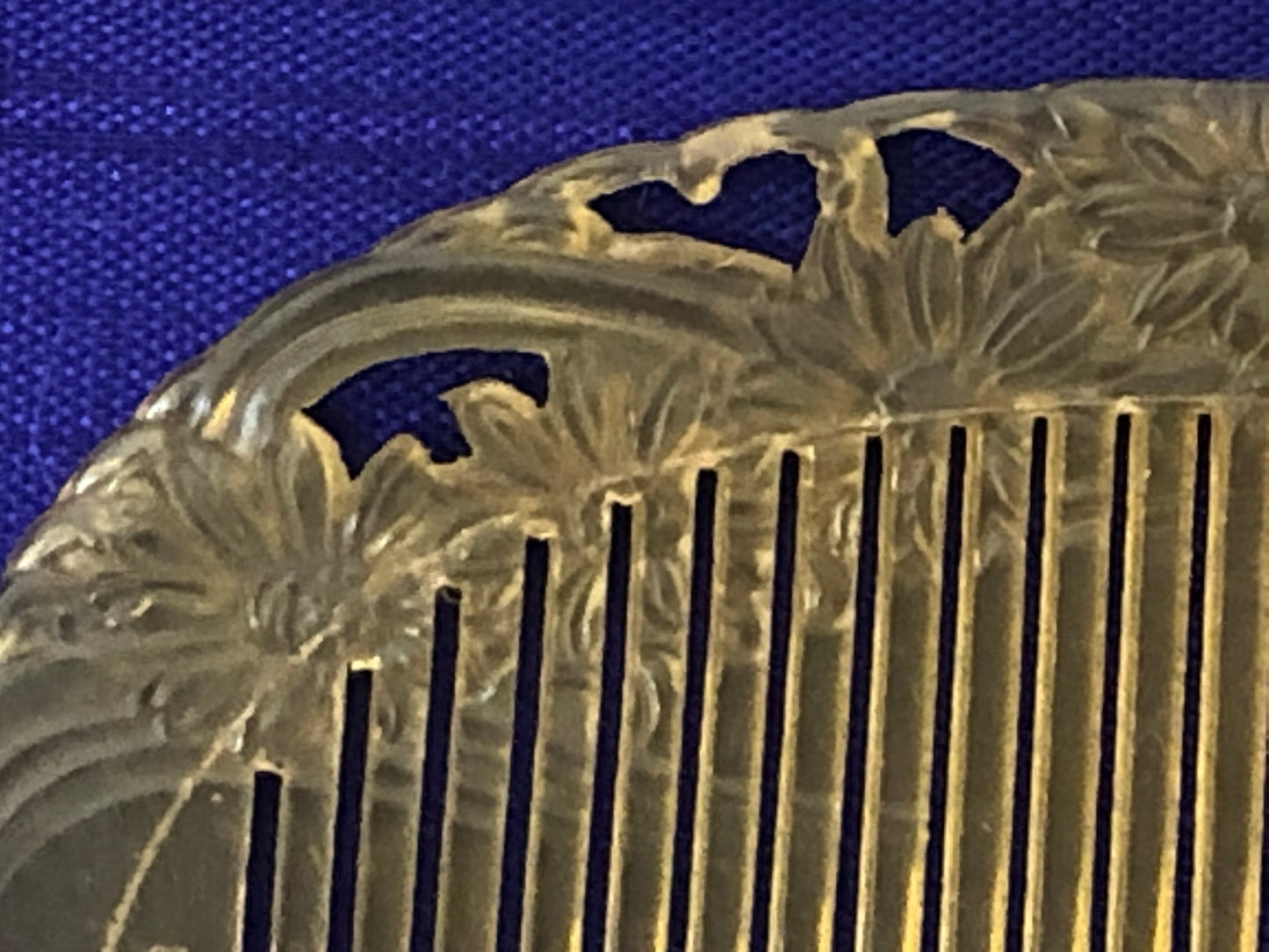 Y3436 KOUGAI openwork Comb hair dressing tools grooming Japan kimono accessory