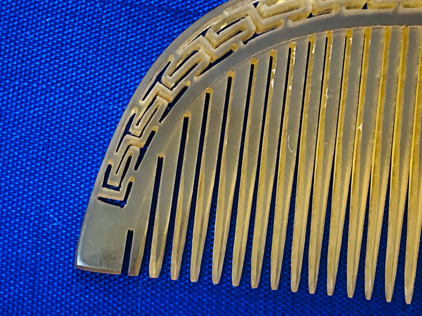 Y3438 KOUGAI Kaminarimon openwork Comb hair dressing Japan kimono accessory