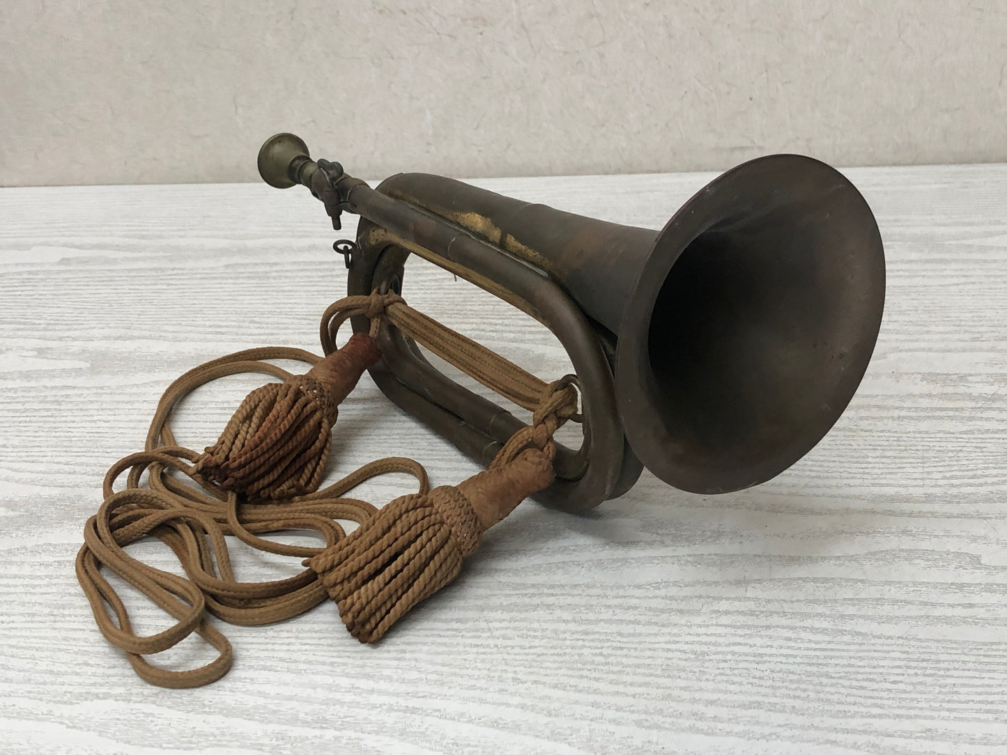 Y3460 Imperial Japan Army March Trumpet Yamato Navy Japanese WW2 vintage