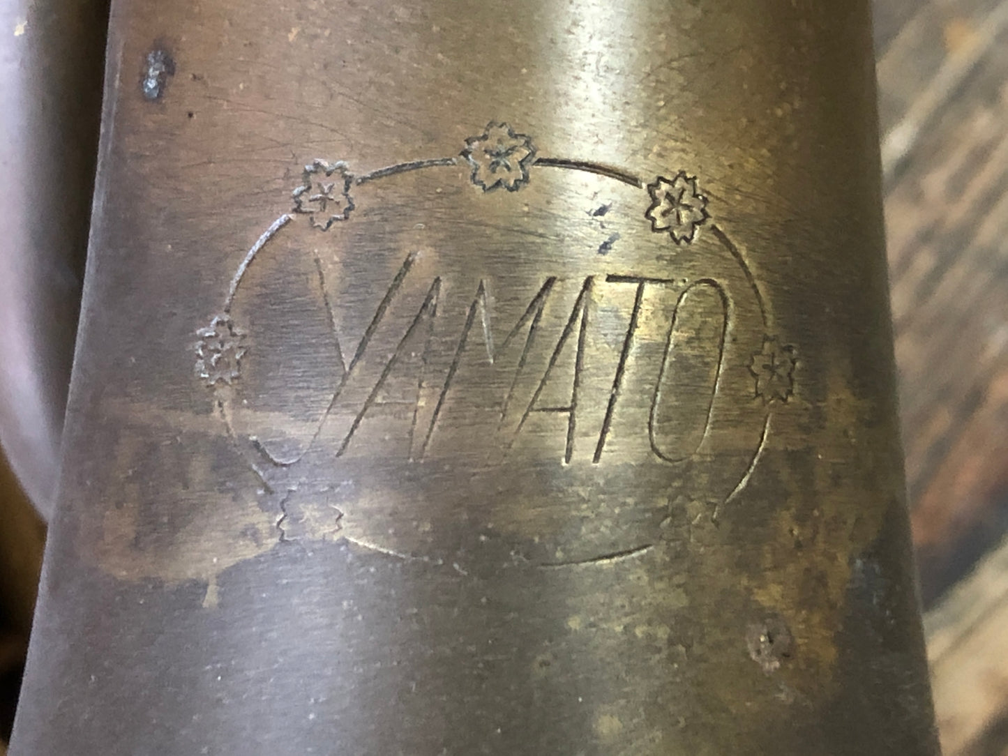 Y3460 Imperial Japan Army March Trumpet Yamato Navy Japanese WW2 vintage