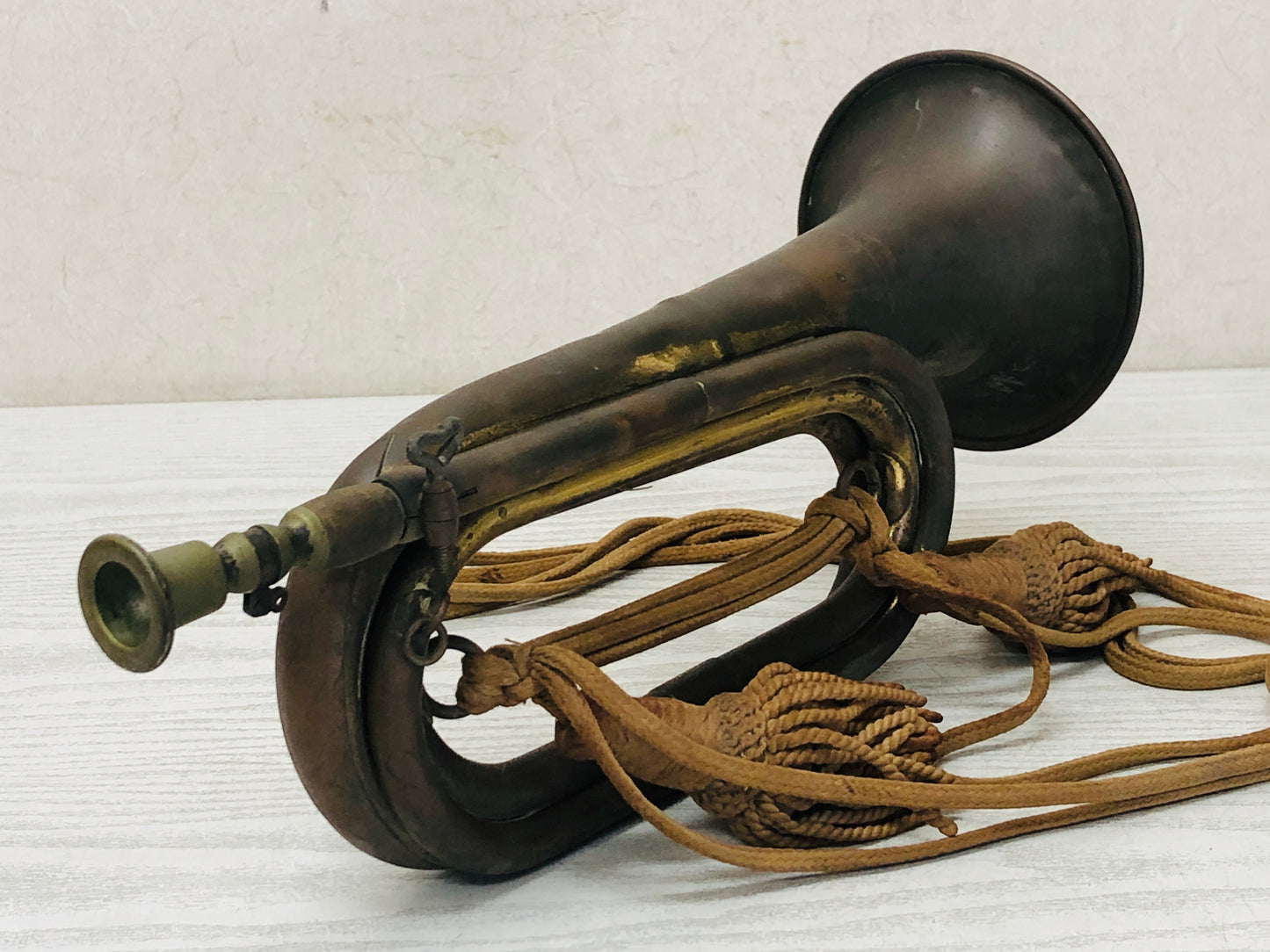 Y3460 Imperial Japan Army March Trumpet Yamato Navy Japanese WW2 vintage