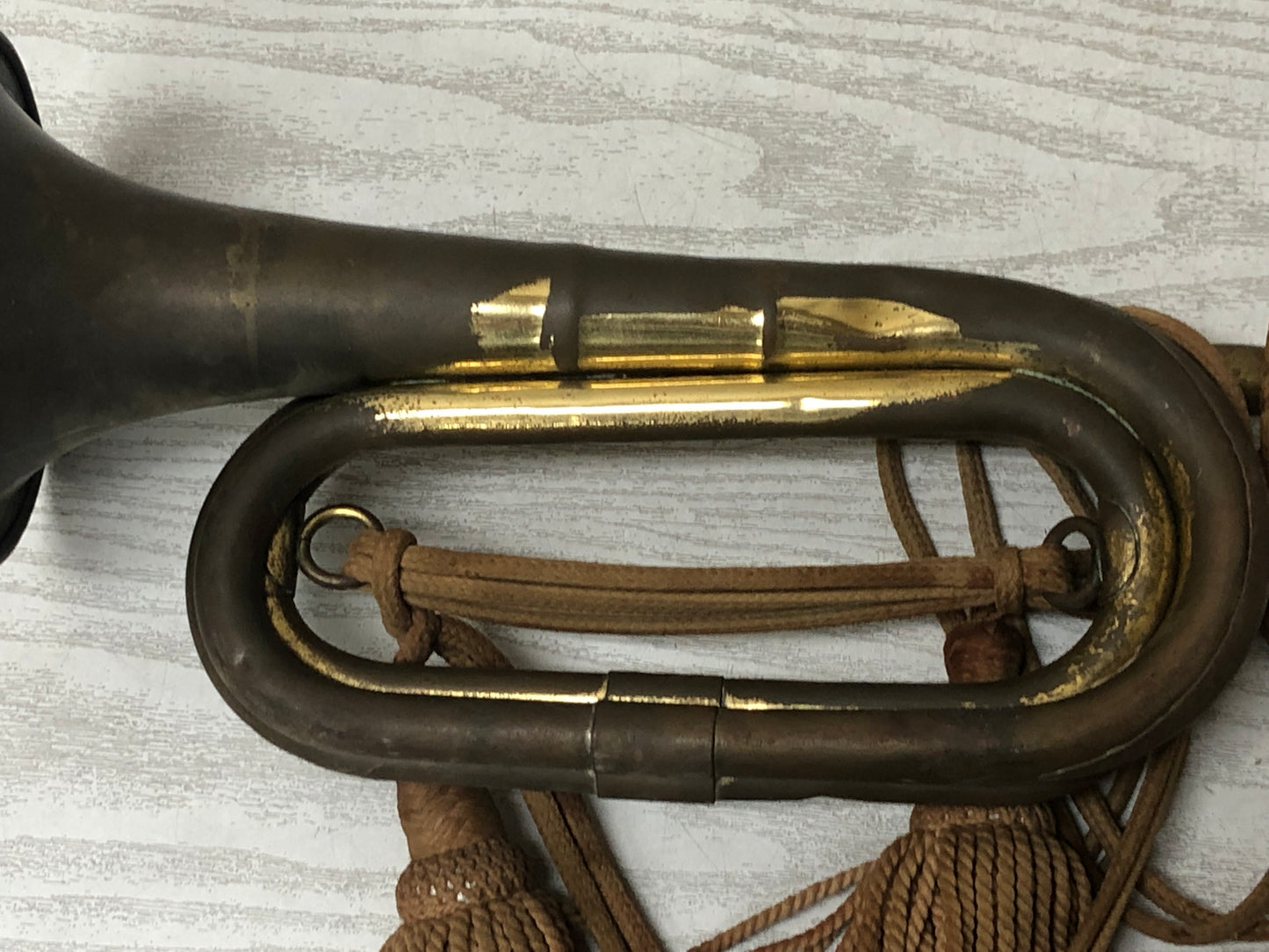 Y3460 Imperial Japan Army March Trumpet Yamato Navy Japanese WW2 vintage