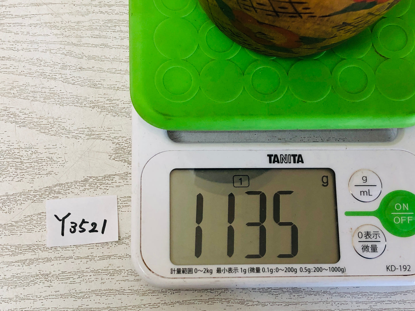 Y3521 NINGYO Kokeshi doll figure Usaburou Japanese vintage antique figurine