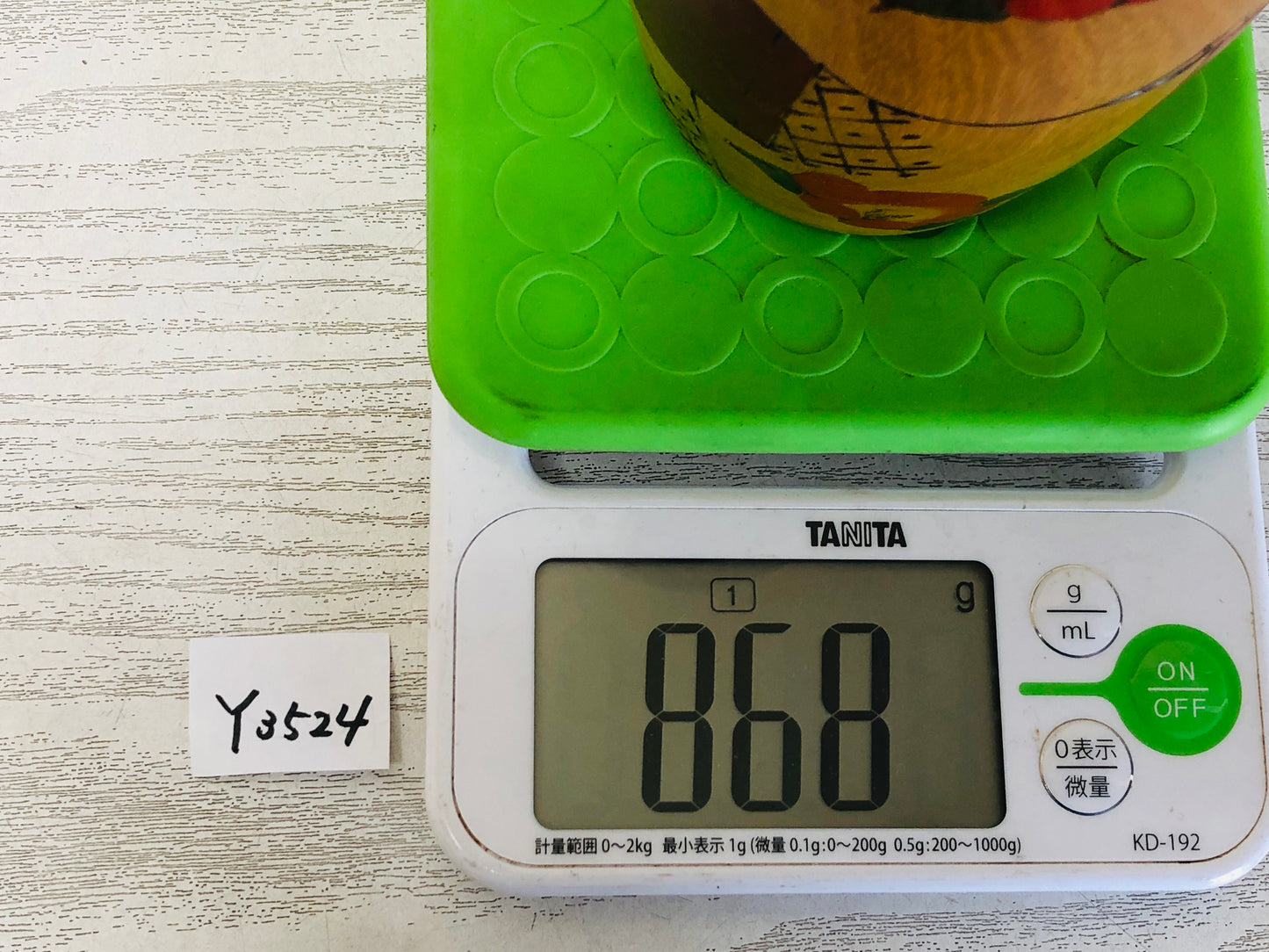 Y3524 NINGYO Kokeshi doll figure Usaburou Japanese vintage antique figurine