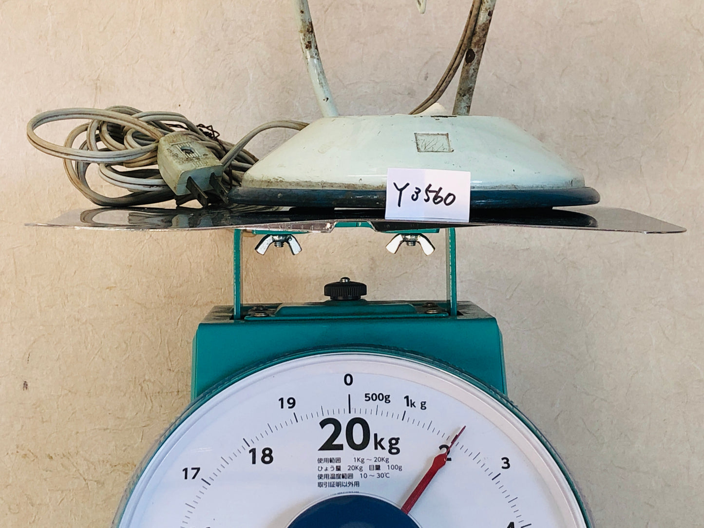 Y3560 FAN General Electric Fan operation confirmed Japan antique vintage