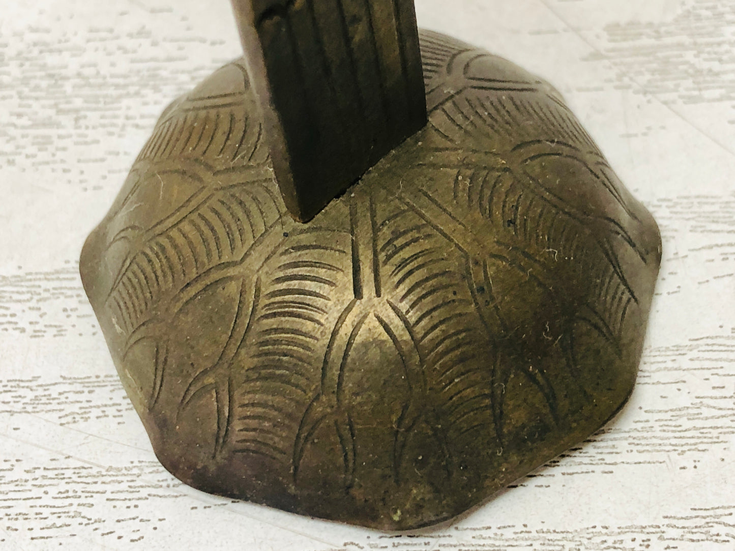 Y3627 KOURO Copper Hand Furnace Japan fragrance aroma incense burner antique