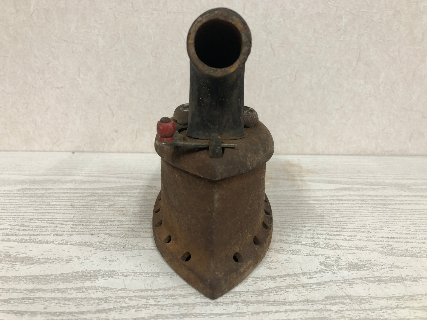 Y3838 IRON Steam Showa retro laundry clothes housework Japanese antique vintage