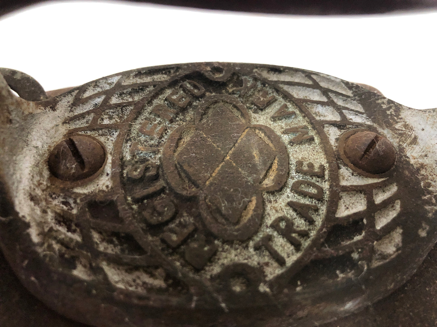Y3838 IRON Steam Showa retro laundry clothes housework Japanese antique vintage