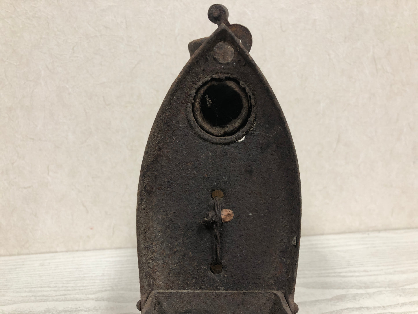 Y3839 IRON Showa retro laundry clothes housework Japanese antique vintage