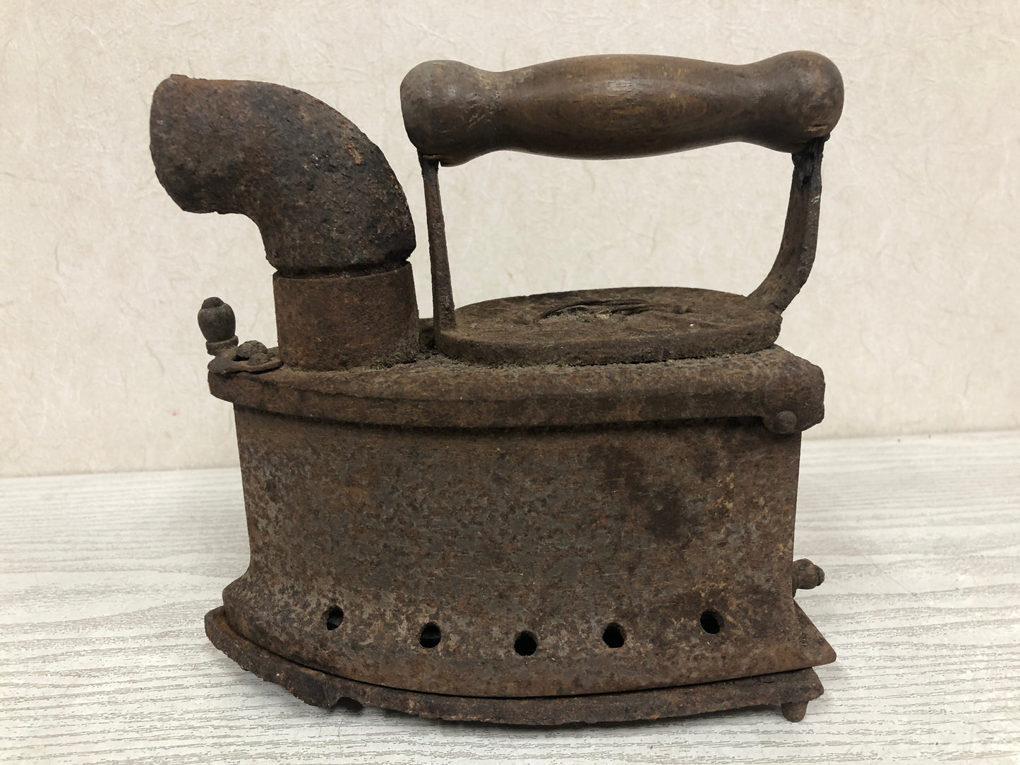 Y3839 IRON Showa retro laundry clothes housework Japanese antique vintage