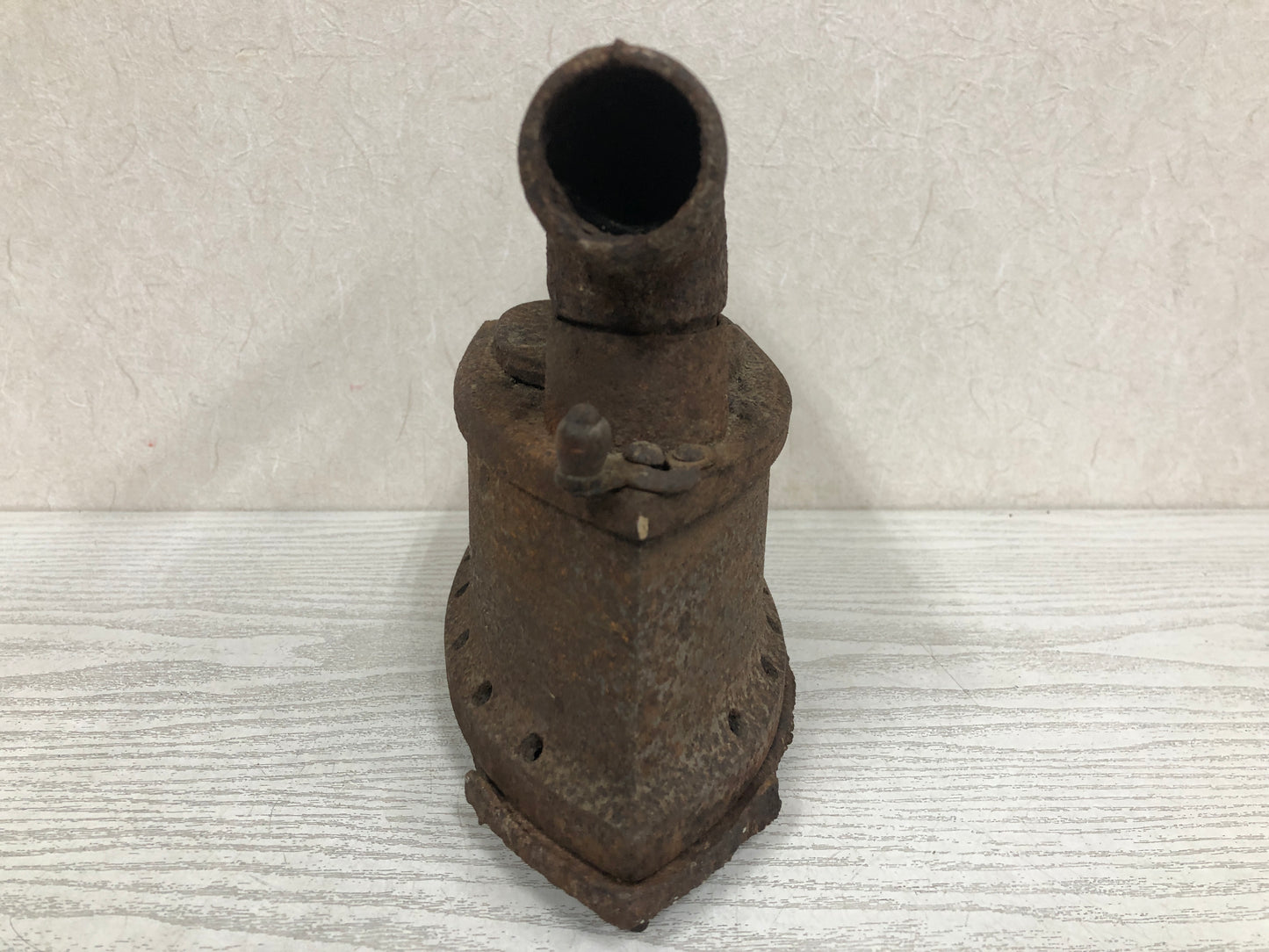 Y3839 IRON Showa retro laundry clothes housework Japanese antique vintage