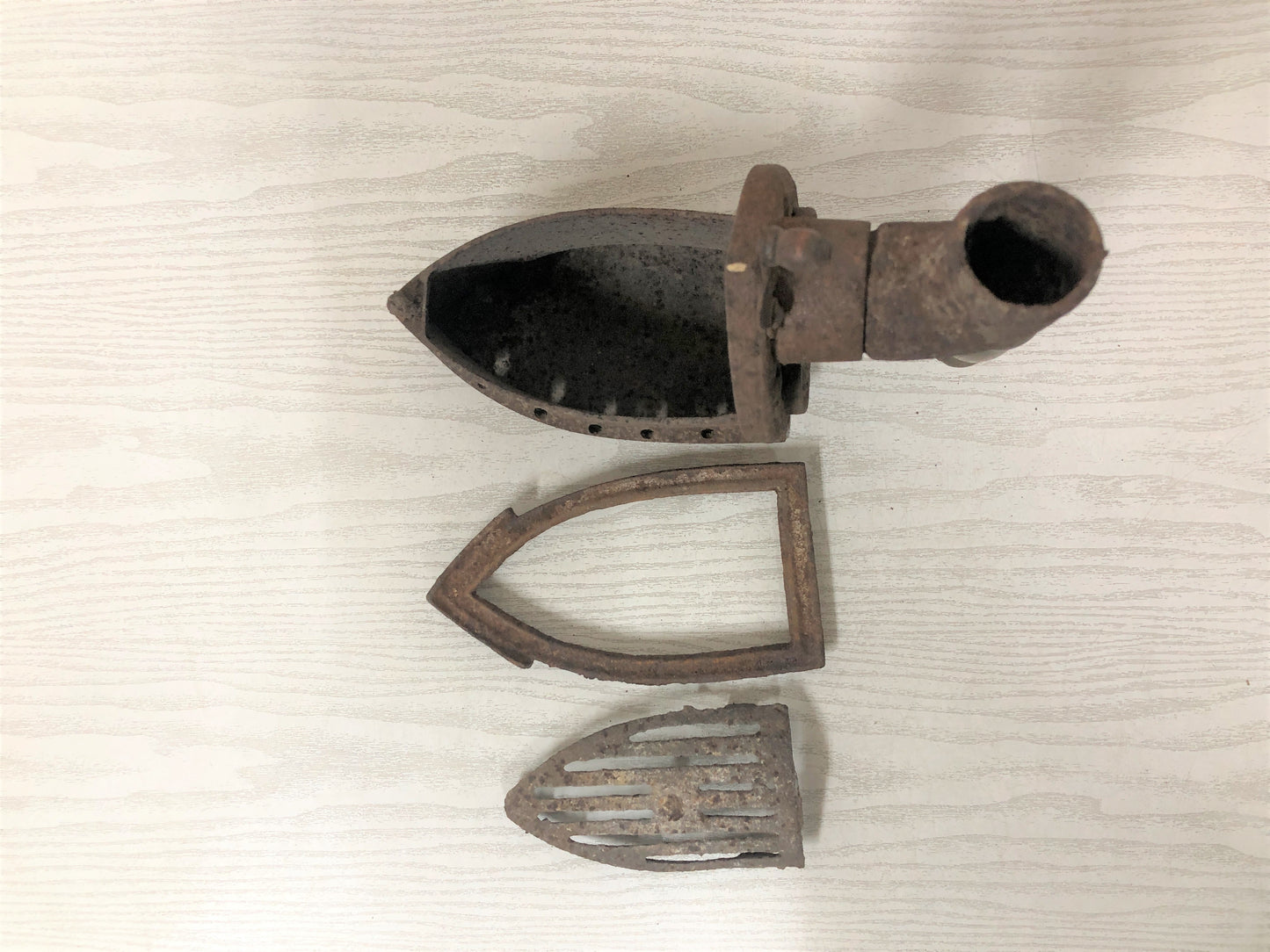 Y3839 IRON Showa retro laundry clothes housework Japanese antique vintage