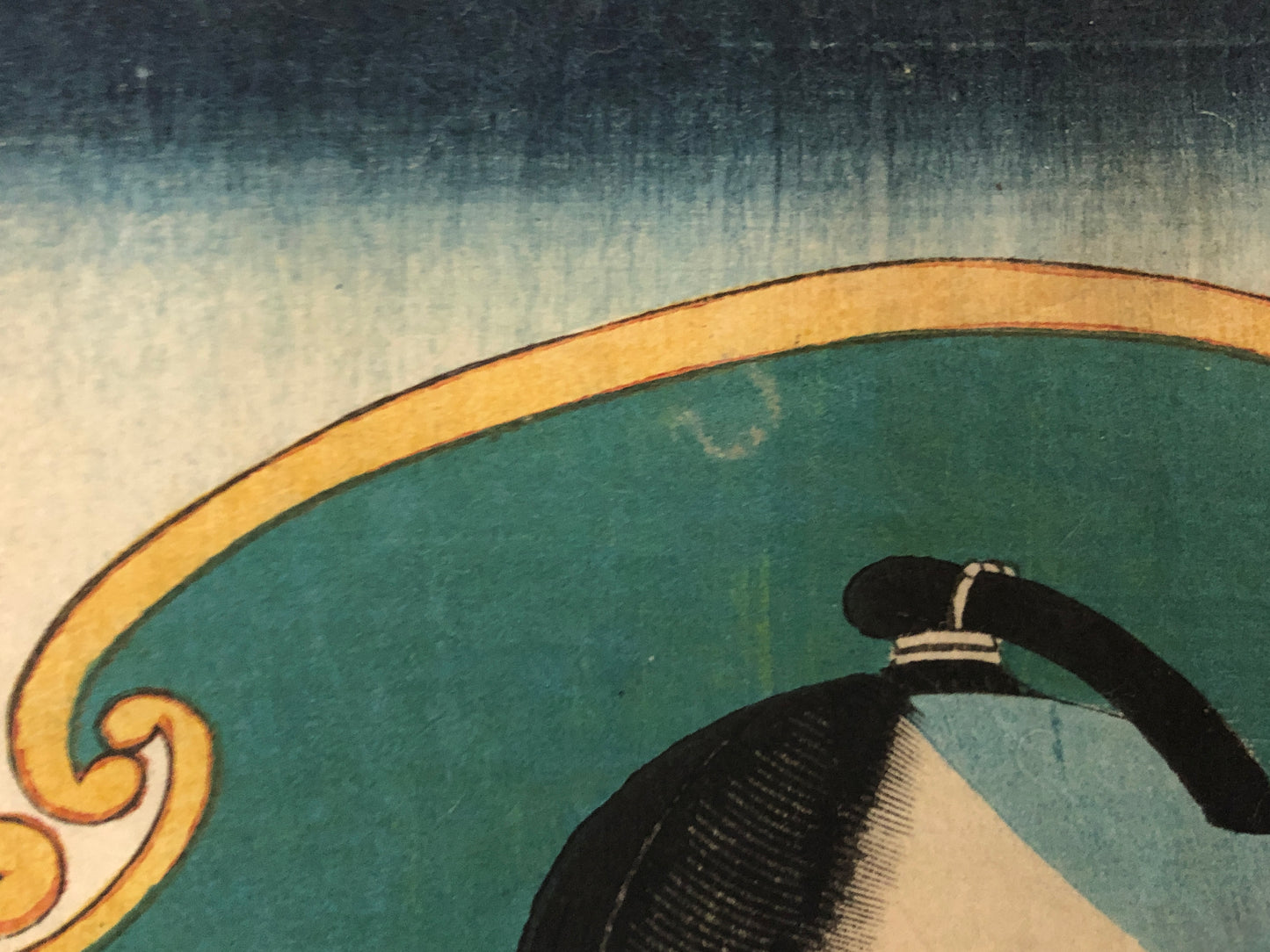 Y3889 WOODBLOCK PRINT Toyokuni actor kimono Japan Ukiyoe art interior antique