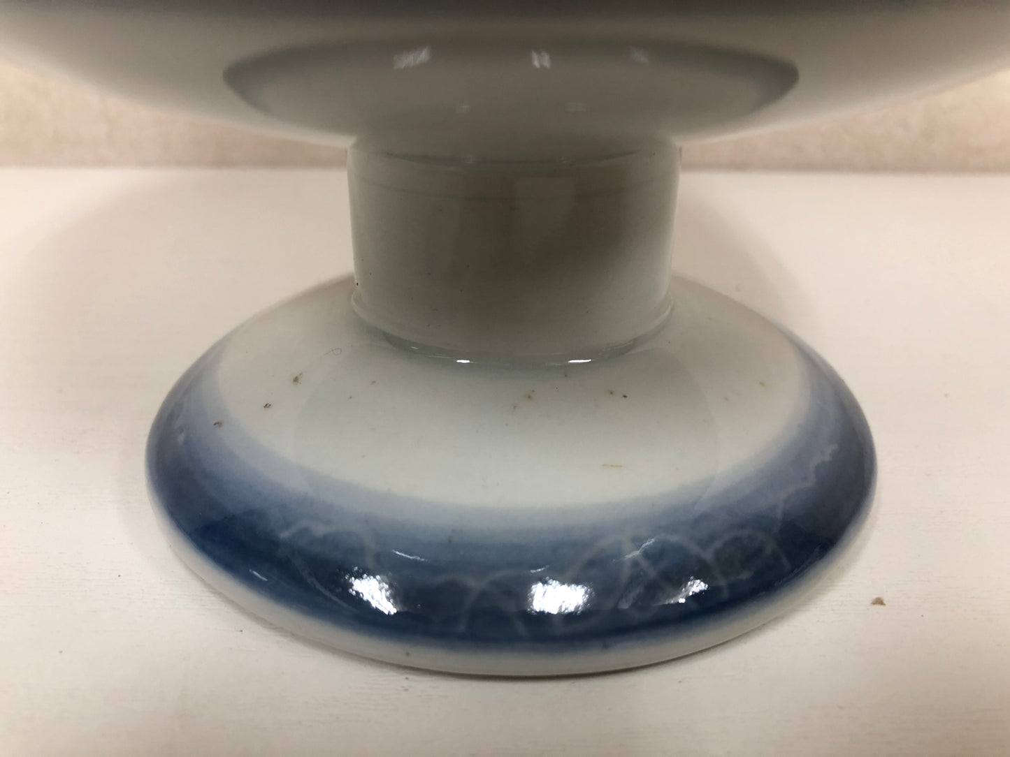 Y4042 HAISEN Imari-ware color picture Wash Basin foot Japanese antique vintage