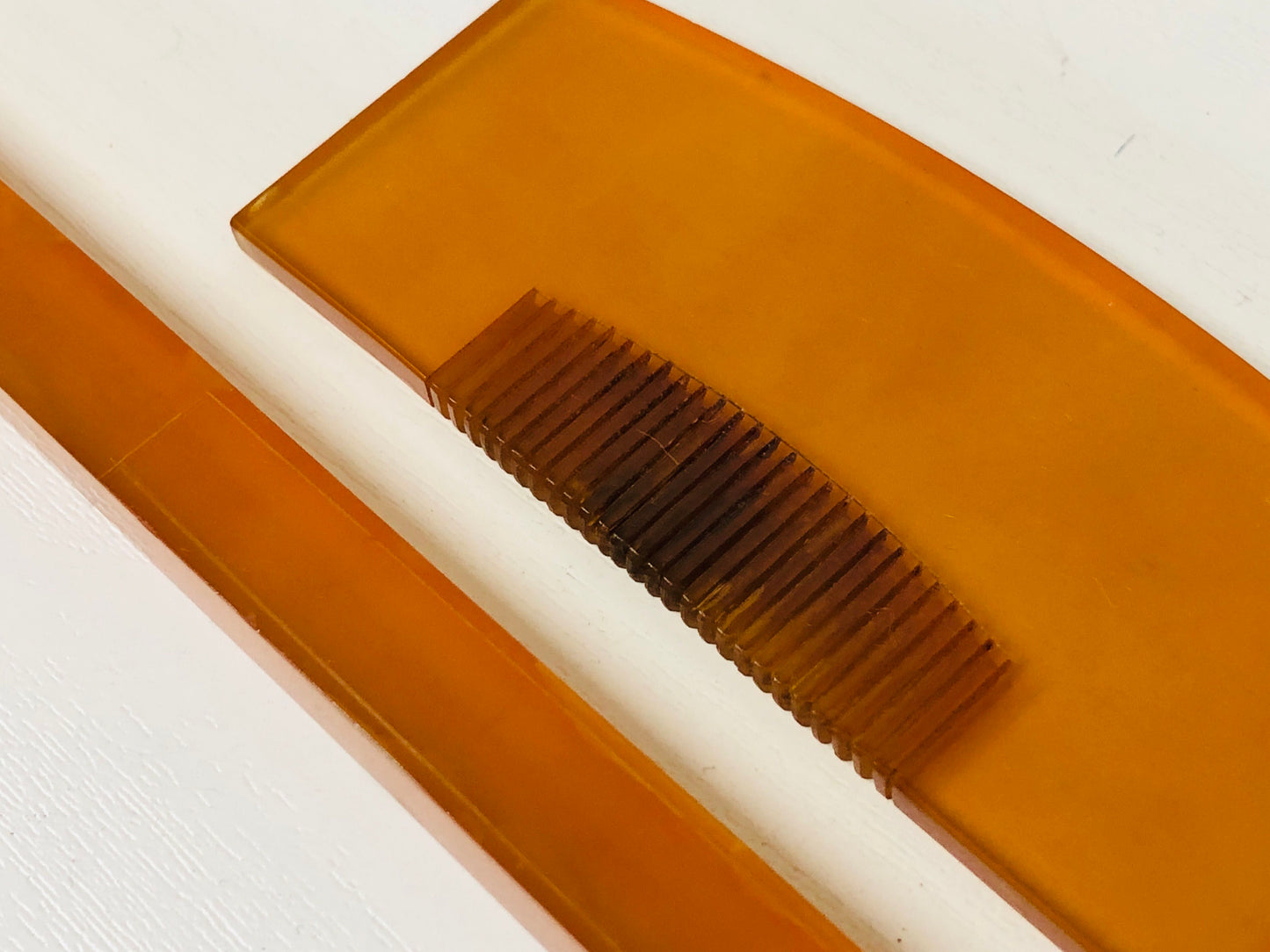 Y4116 KOUGAI Hair dressing tools comb tortoiseshell Japan antique kimono