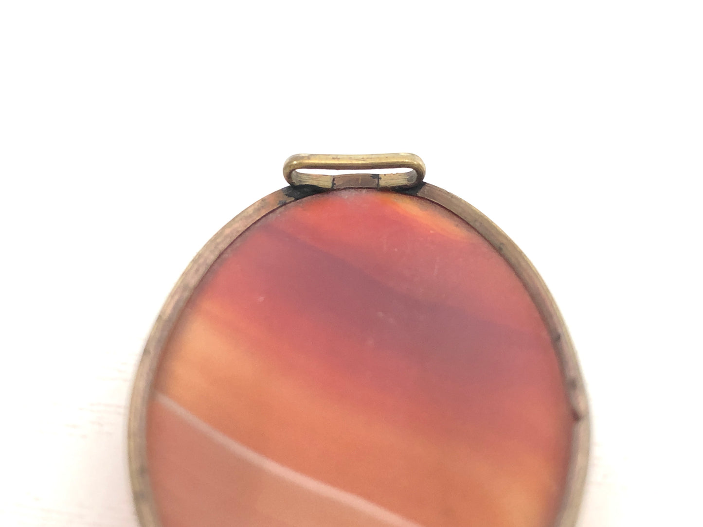 Y4123 OBIDOME Sash Clip brooch Agate Japanese Kimono vintage antique accessory