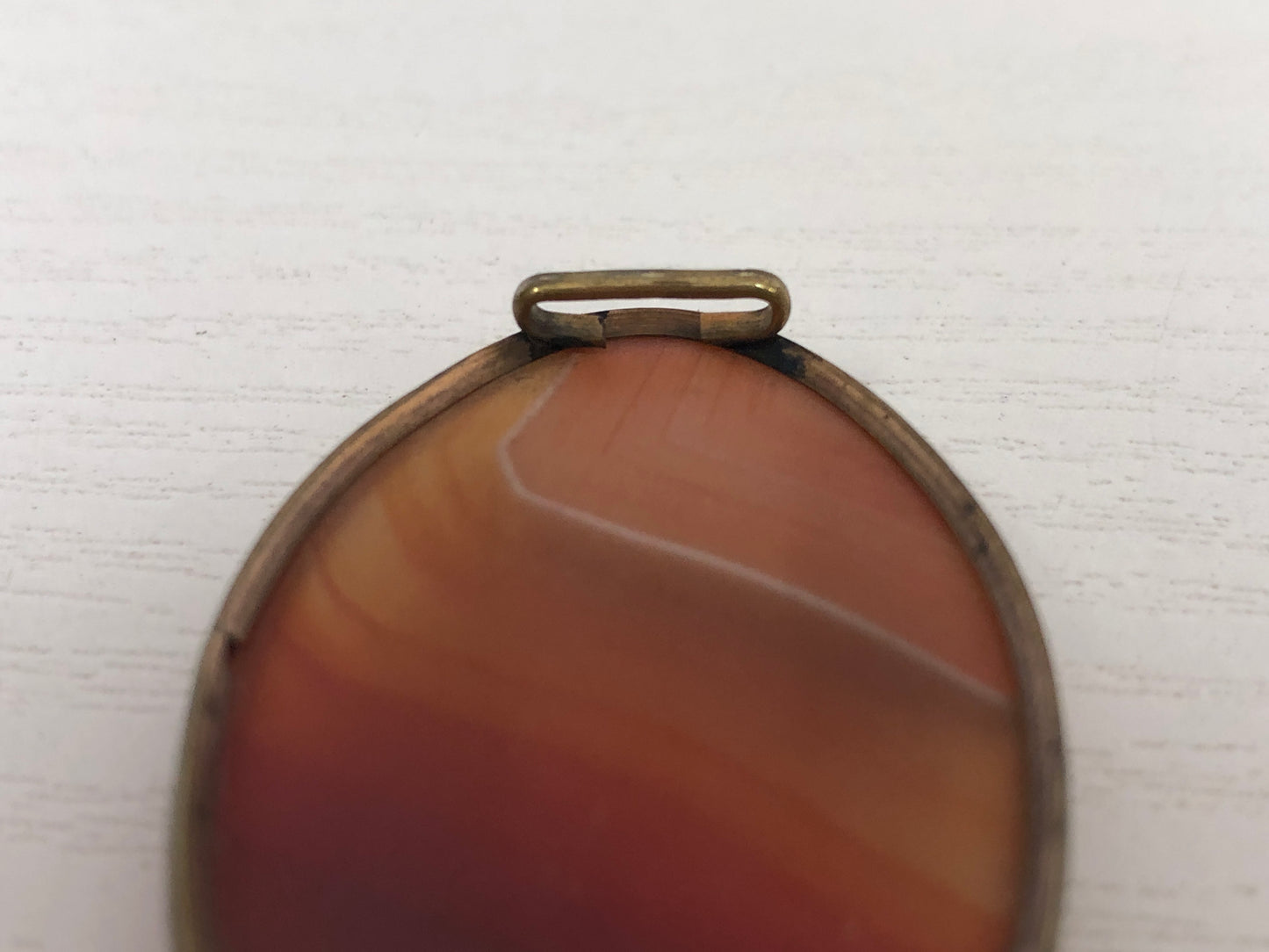 Y4123 OBIDOME Sash Clip brooch Agate Japanese Kimono vintage antique accessory