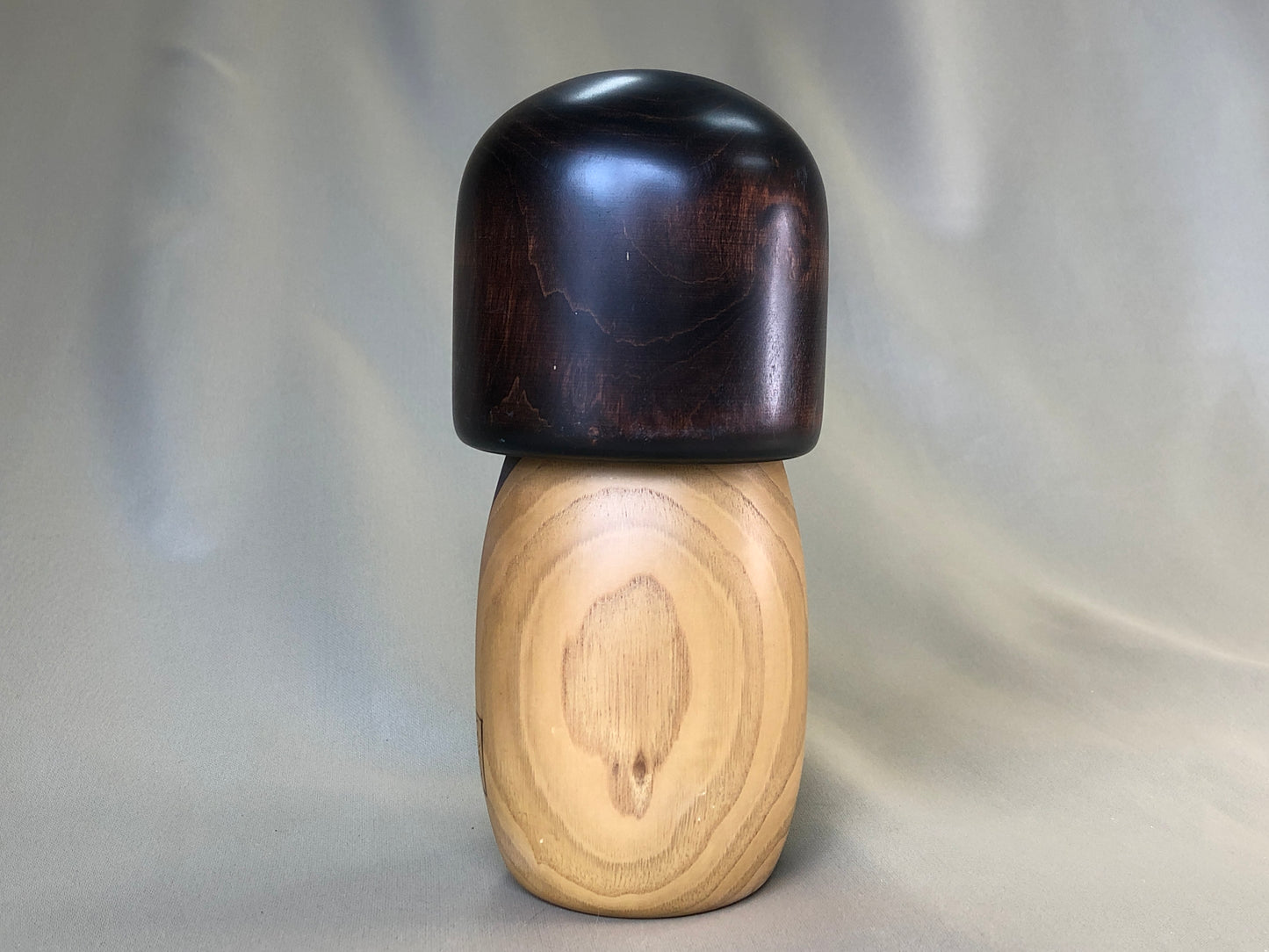 Y4184 NINGYO wood carving Kokeshi doll signed Japan antique vintage figure