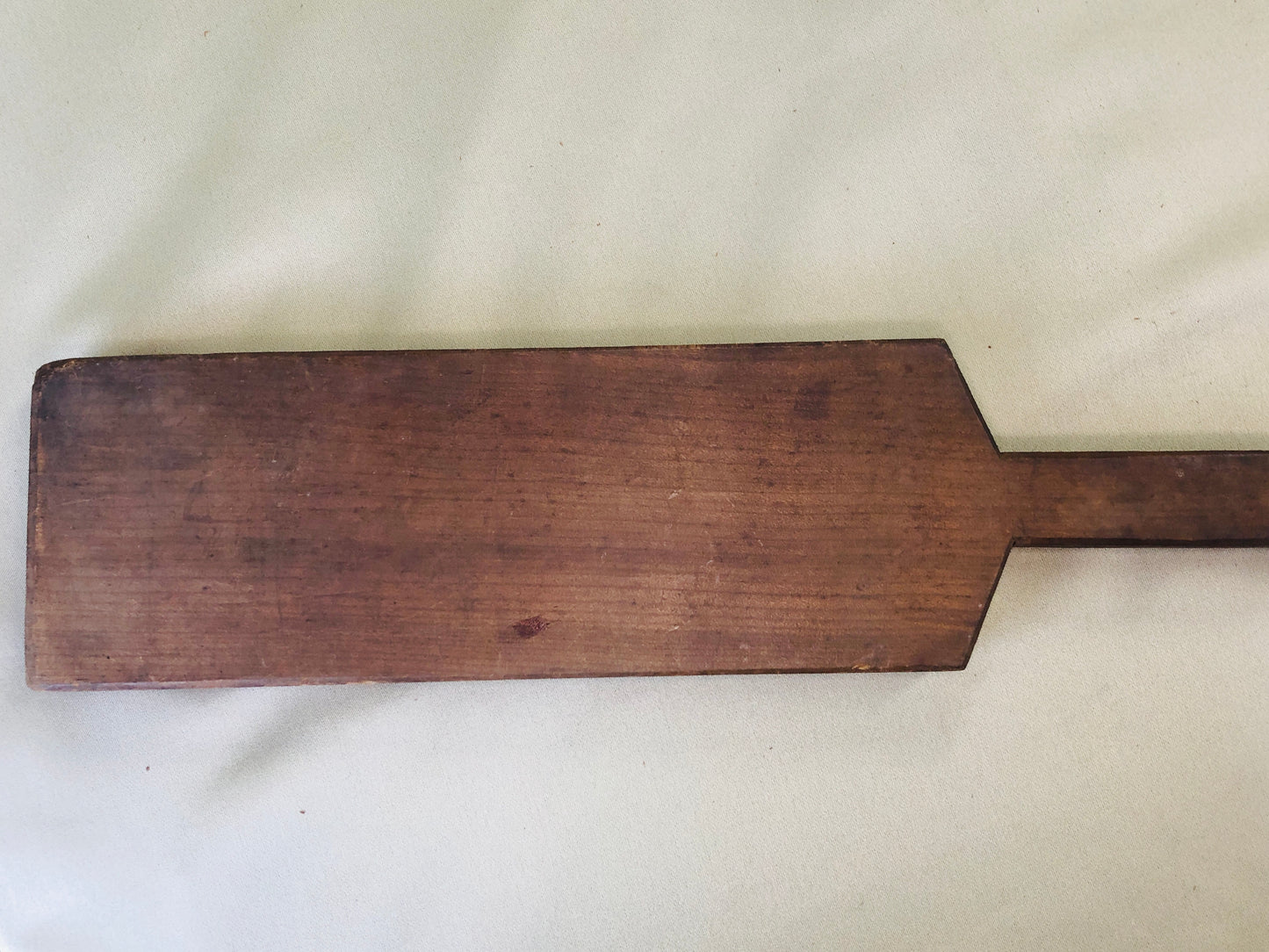 Y4223 KASHIGATA Bamboo Leaf handle Japan antique Wooden Pastry Mold wagashi