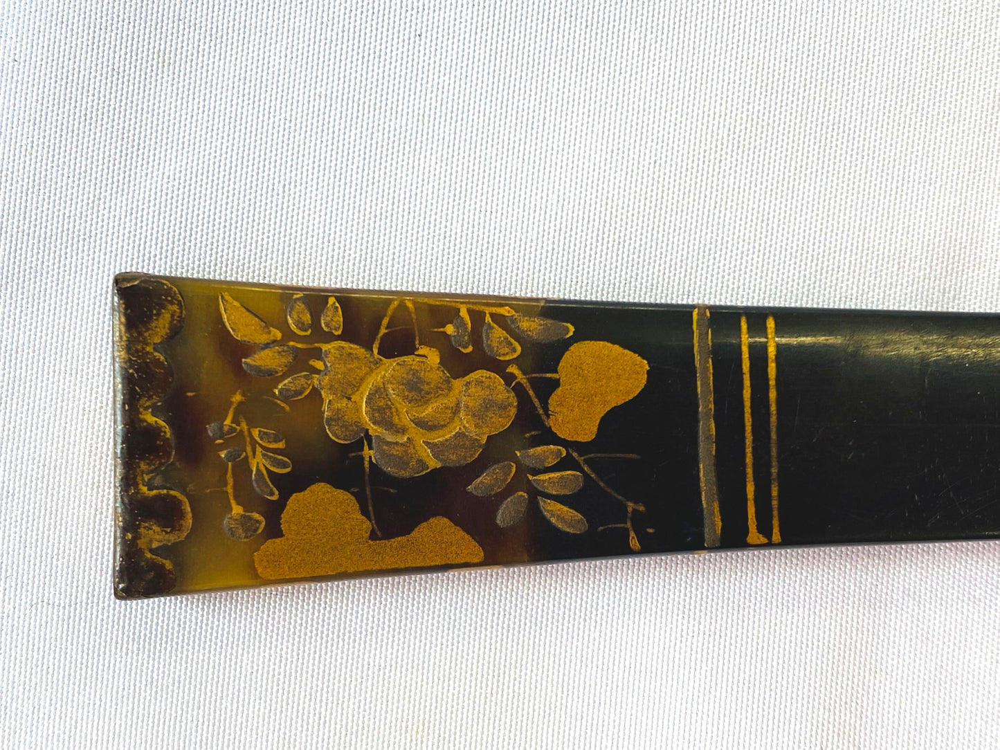 Y4504 KANZASHI Makie lacquer Hair Stick Comb Hairpin Set Japan kimono accessory