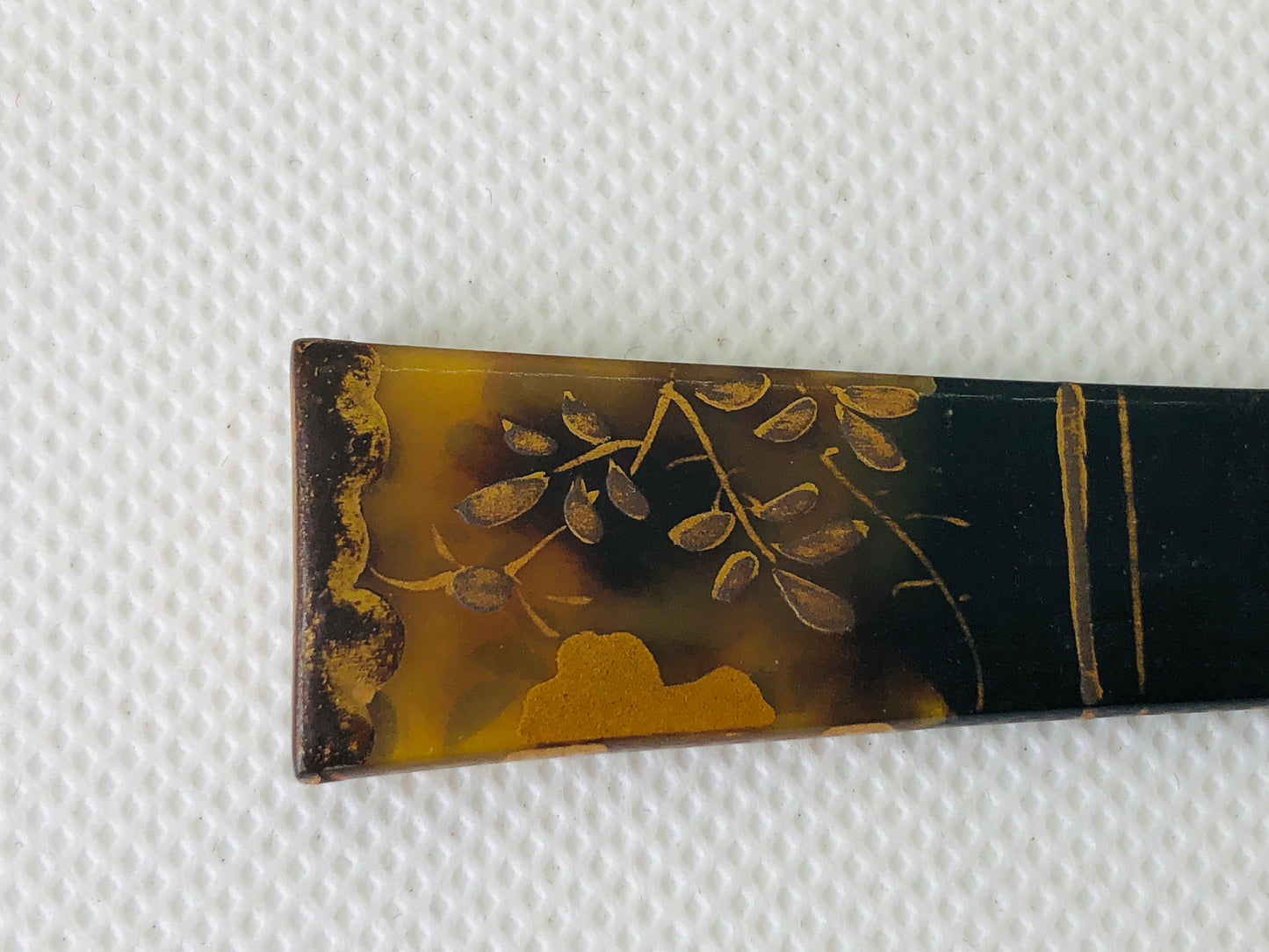 Y4504 KANZASHI Makie lacquer Hair Stick Comb Hairpin Set Japan kimono accessory