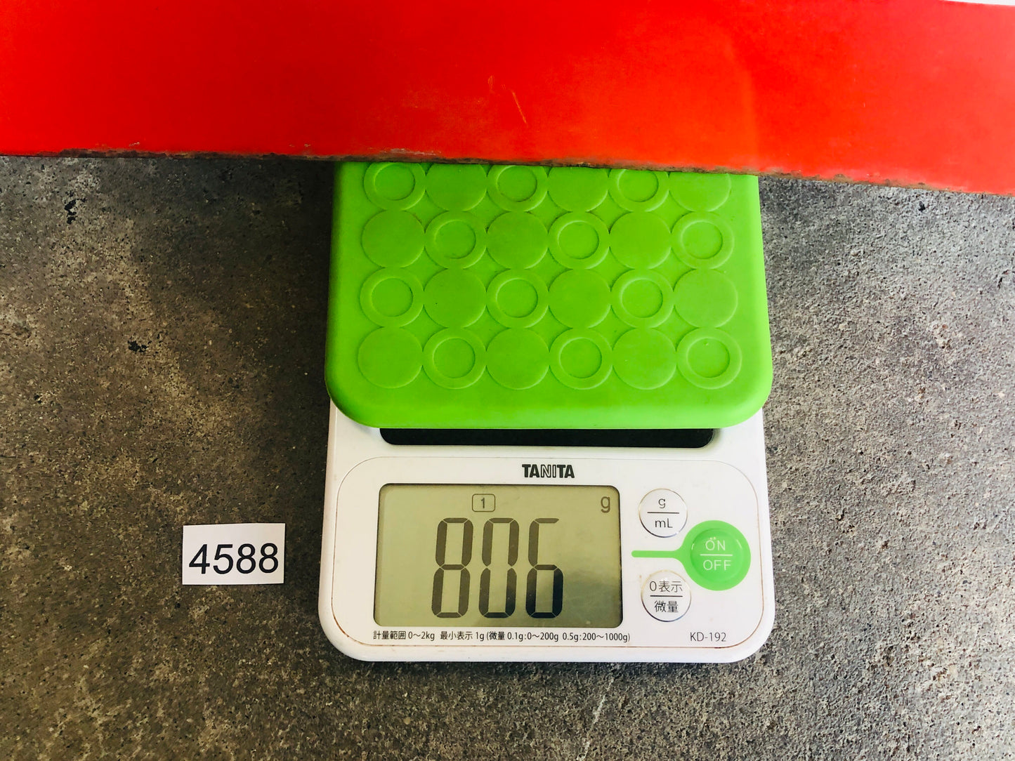 Y4588 SIGNBOARD Enamel sign Weighing machines Japan antique decor interior