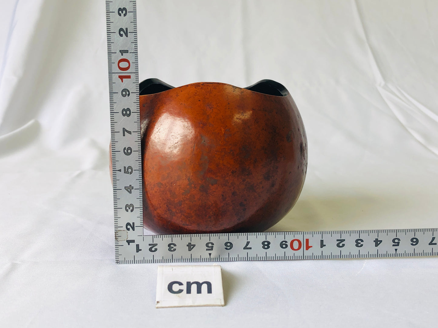 Y4598 CHAWAN Gourd Kashiki box confectionery Japanese Tea Ceremony bowl pot