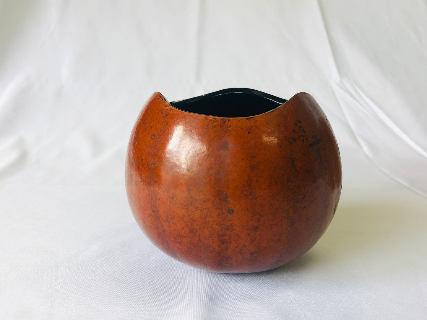 Y4598 CHAWAN Gourd Kashiki box confectionery Japanese Tea Ceremony bowl pot