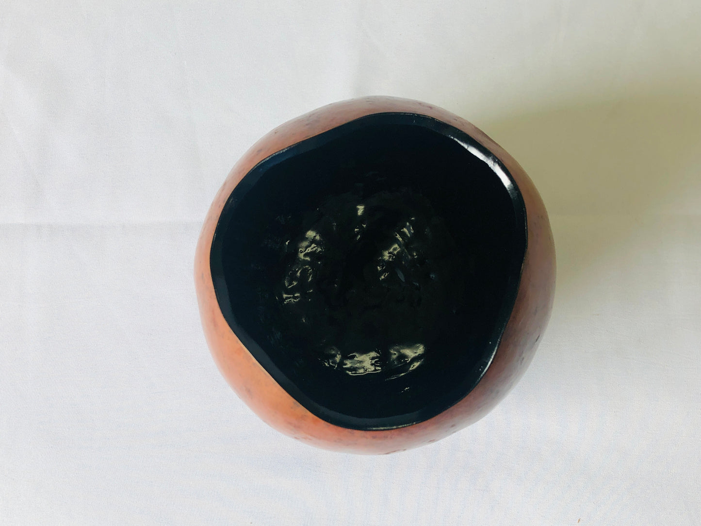 Y4598 CHAWAN Gourd Kashiki box confectionery Japanese Tea Ceremony bowl pot