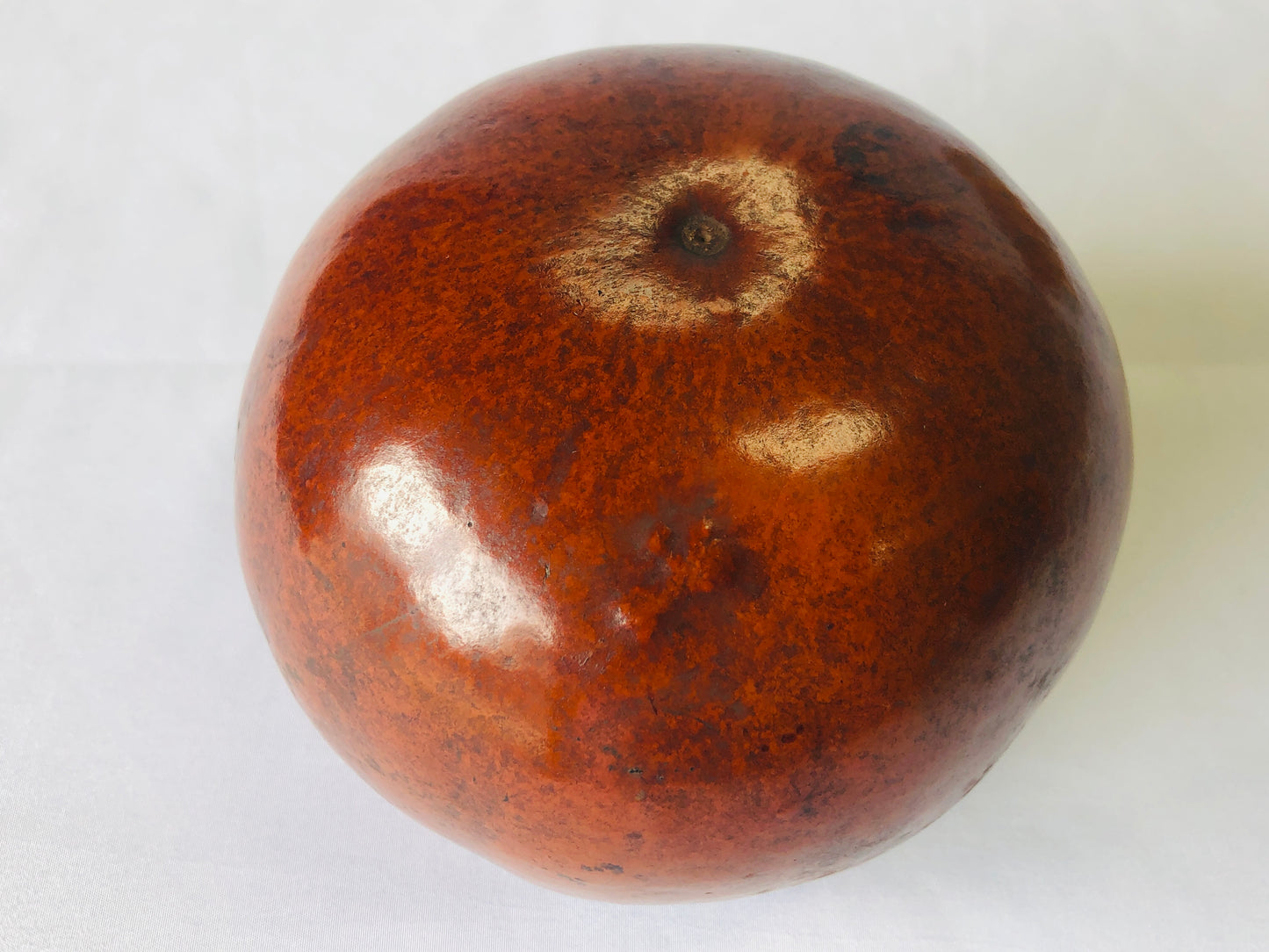 Y4598 CHAWAN Gourd Kashiki box confectionery Japanese Tea Ceremony bowl pot