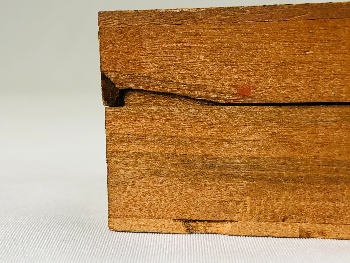 Y4614 BOX Hakone woodwork nesting case container Japan antique vintage storage