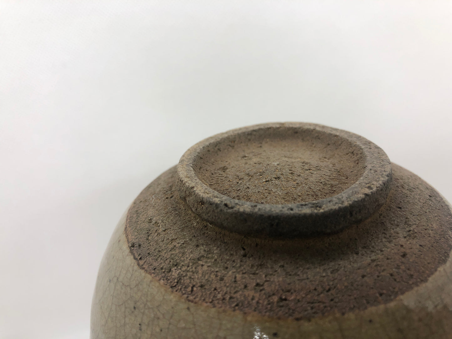Y4640 CHAWAN Karatsu-ware box picture karatsu Japan antique tea ceremony pottery