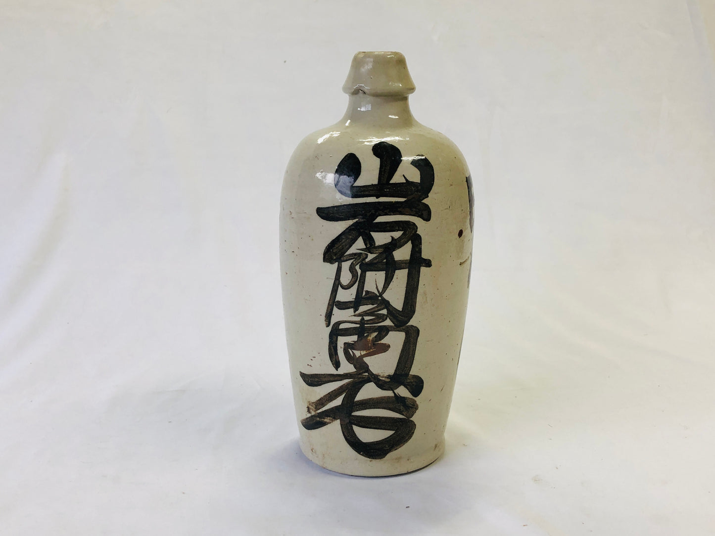 Y4955 CHOUSHI ceramic Tokkuri Sake bottle Japan antique vintage pot container