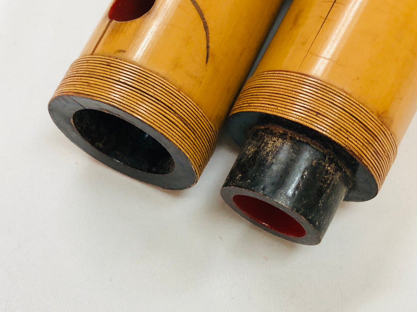 Y4994 SHAKUHACHI Bamboo flute Tozan style Japan antique traditional instrument