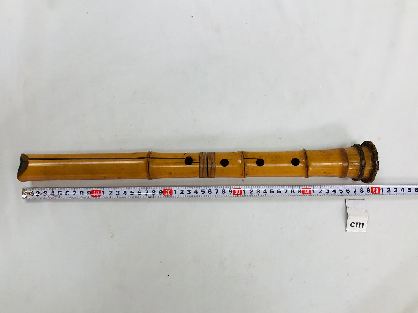 Y4994 SHAKUHACHI Bamboo flute Tozan style Japan antique traditional instrument