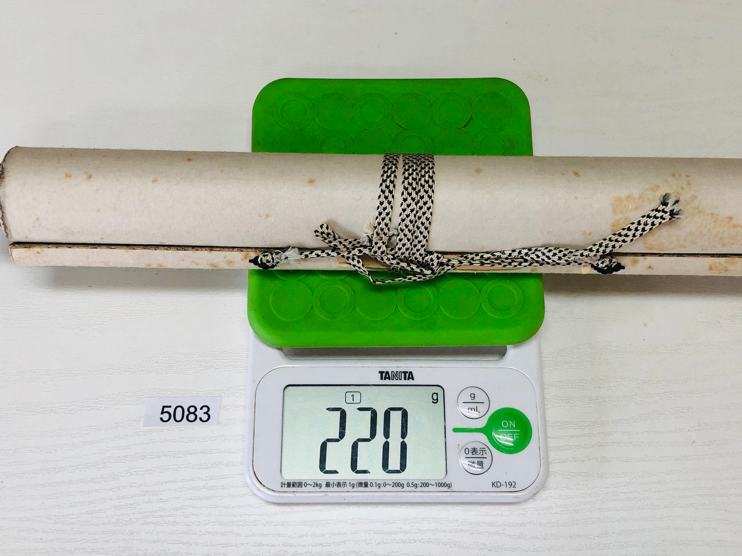 Y5083 KAKEJIKU Heavenly God Kunisada Japan hanging scroll interior wall decor