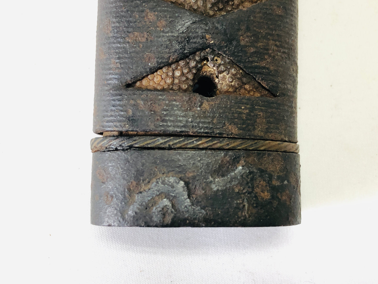 Y5104 TSUKA Japanese samurai sword Koshirae tsuba antique Katana vintage
