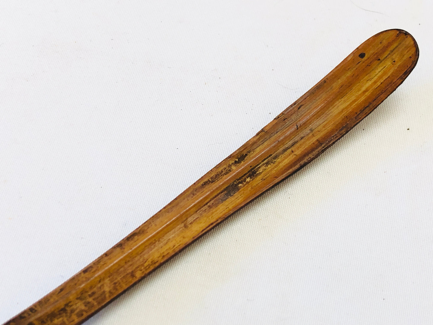 Y5128 TEA SCOOP bamboo Matcha spoon signed case Japan Tea Ceremony antique