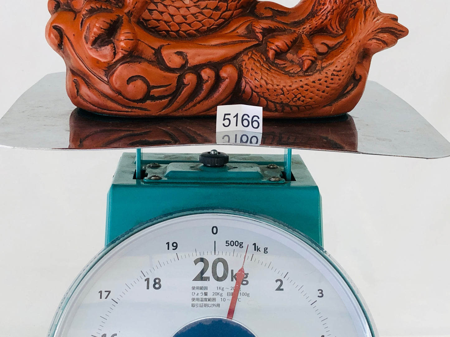Y5166 OKIMONO Tokoname-ware Dragon figure figurine Japan antique interior decor