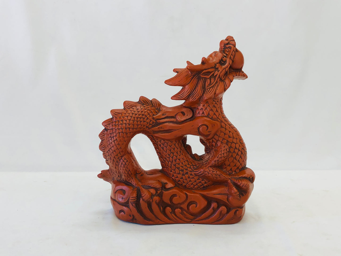 Y5166 OKIMONO Tokoname-ware Dragon figure figurine Japan antique interior decor
