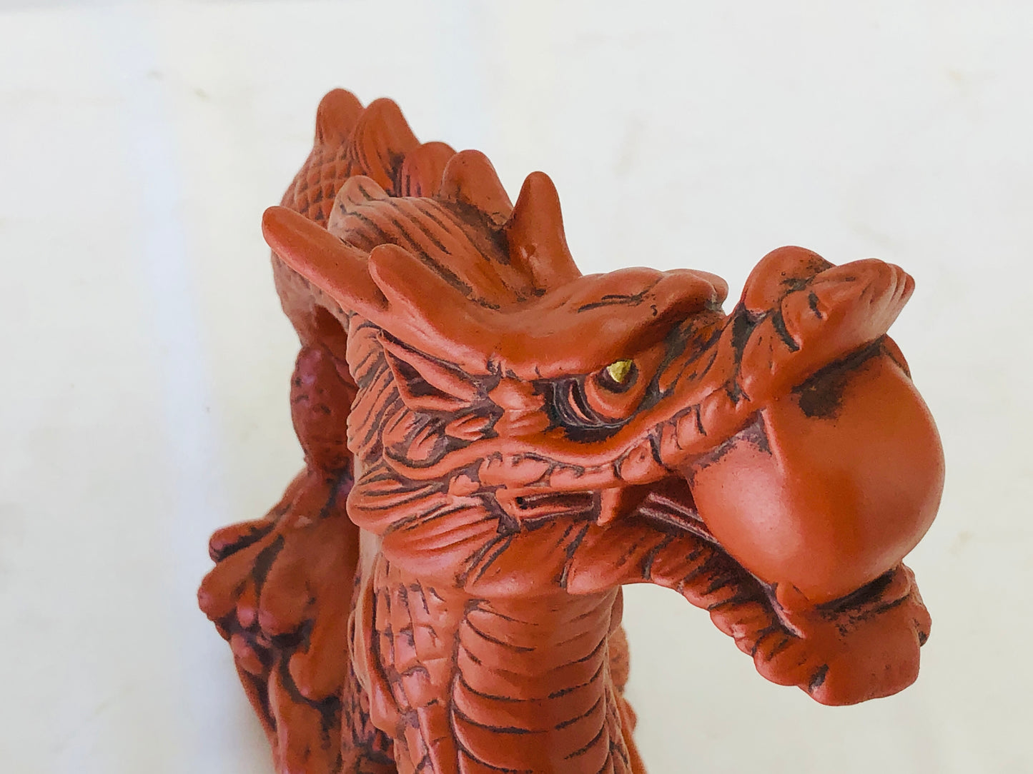 Y5166 OKIMONO Tokoname-ware Dragon figure figurine Japan antique interior decor